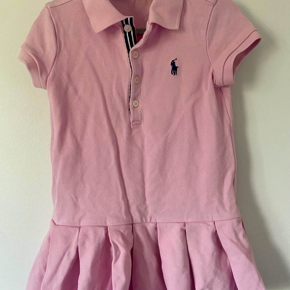 Polo by Ralph Lauren.  Kids Light Pink Polo Dress. Great condition. Size 2T
